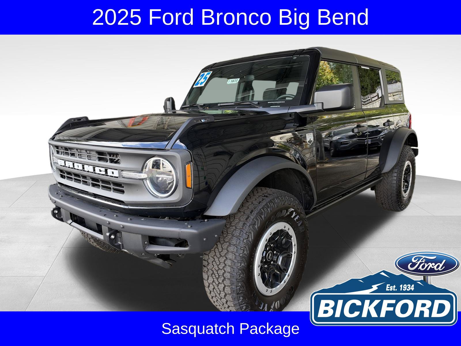 Used 2025 Ford Bronco Big Bend w/ Black Diamond Package AWD/4WD image 1
