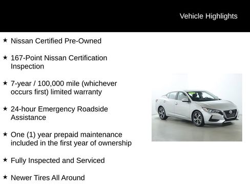 Certified 2023 Nissan Sentra SV FWD image 4