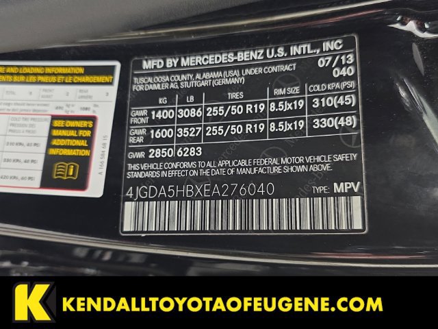 Used 2014 Mercedes-Benz ML 350 4MATIC image 10
