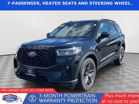 Certified 2025 Ford Explorer ST-Line w/ ST-Line Street Pack AWD/4WD image 1
