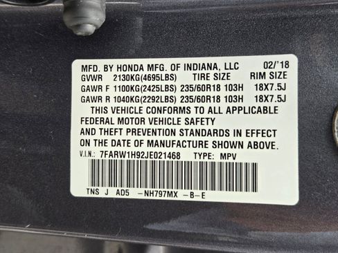 Used 2018 Honda CR-V Touring image 33