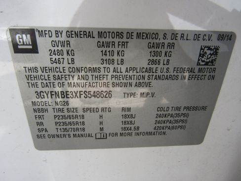 Used 2015 Cadillac SRX Luxury w/ Driver Awareness Package image 6