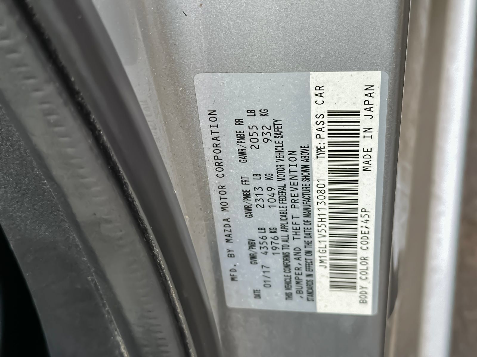 Used 2017 MAZDA MAZDA6 Touring FWD image 26