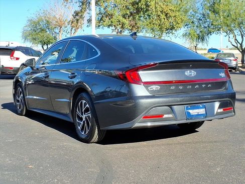 Used 2021 Hyundai Sonata Blue image 3