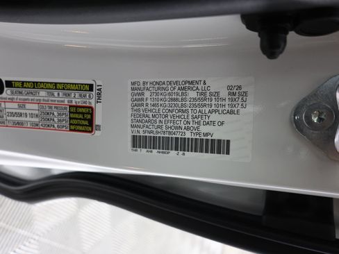 New 2026 Honda Odyssey Sport-L image 29