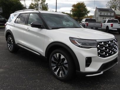 New 2026 Ford Explorer Platinum