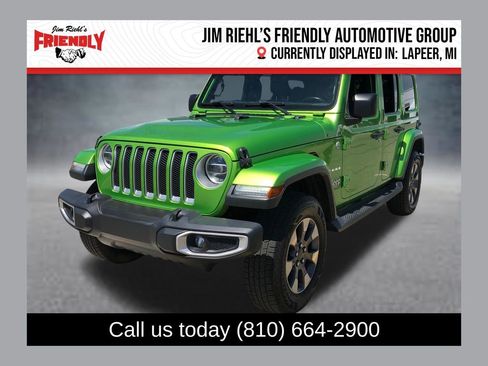 Used 2019 Jeep Wrangler Unlimited Sahara AWD/4WD image 1