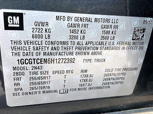 Used 2017 Chevrolet Colorado LT w/ LT Convenience Package AWD/4WD image 33
