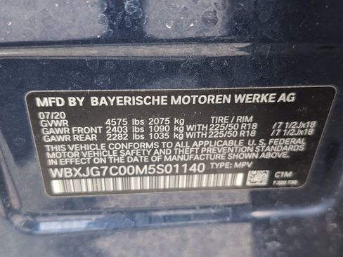 Used 2021 BMW X1 sDrive28i w/ Premium Package FWD image 27