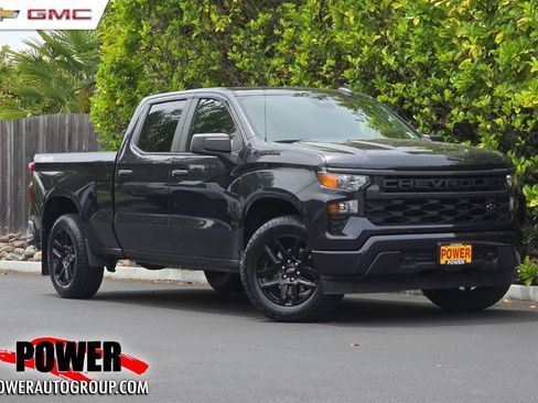 Used 2023 Chevrolet Silverado 1500 Custom w/ LPO, Dark Essentials Package AWD/4WD image 1