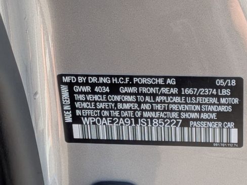 Certified 2018 Porsche 911 GT2 RS image 35