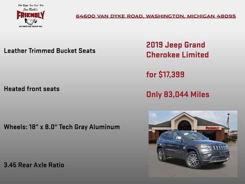 Used 2019 Jeep Grand Cherokee Limited image 15