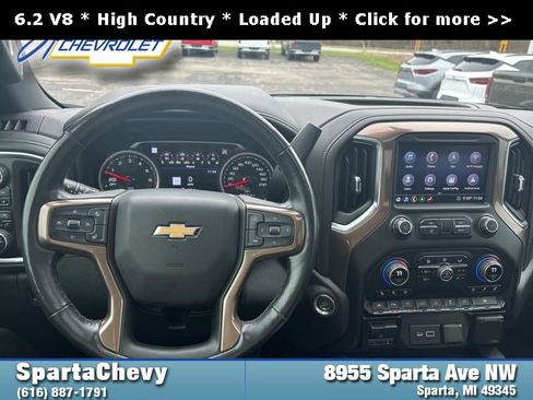 Used 2020 Chevrolet Silverado 1500 High Country w/ Technology Package image 12