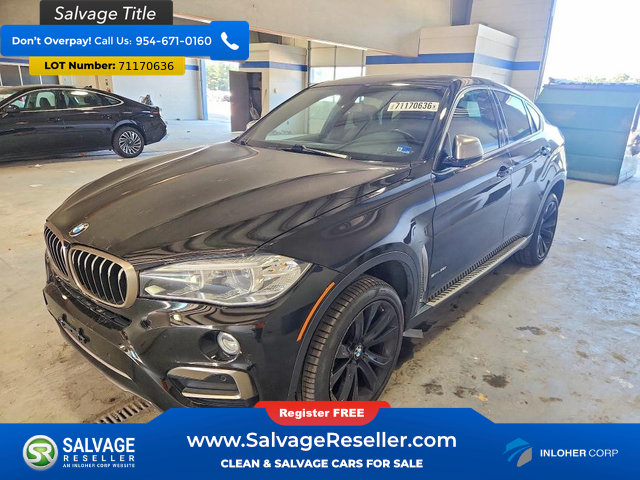 Used 2018 BMW X6 sDrive35i w/ Premium Package RWD image 1