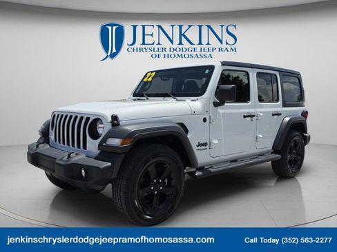 Used 2022 Jeep Wrangler Unlimited Sport AWD/4WD image 9