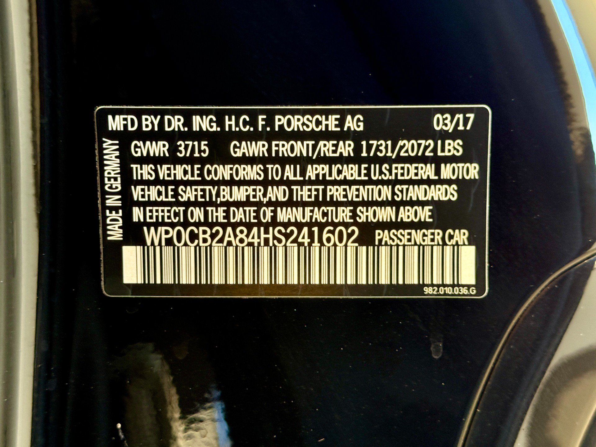 Used 2017 Porsche 718 Boxster S RWD image 56