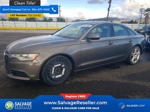 Used 2014 Audi A6 2.0T Premium Plus w/ Premium Plus Package AWD/4WD image 1