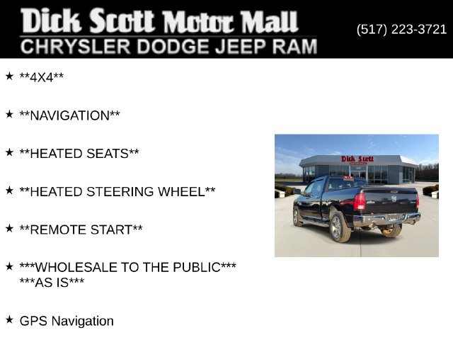 Used 2018 RAM 1500 Big Horn AWD/4WD image 9