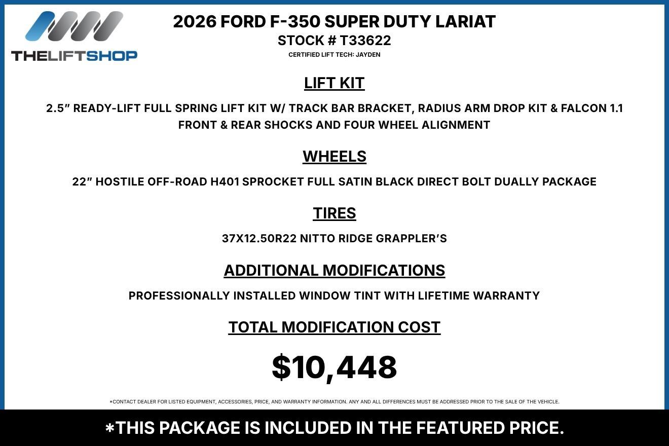 Used 2026 Ford F350 Lariat AWD/4WD image 2