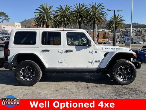 Used 2023 Jeep Wrangler Unlimited Rubicon 4xe w/ Steel Bumper Group image 3