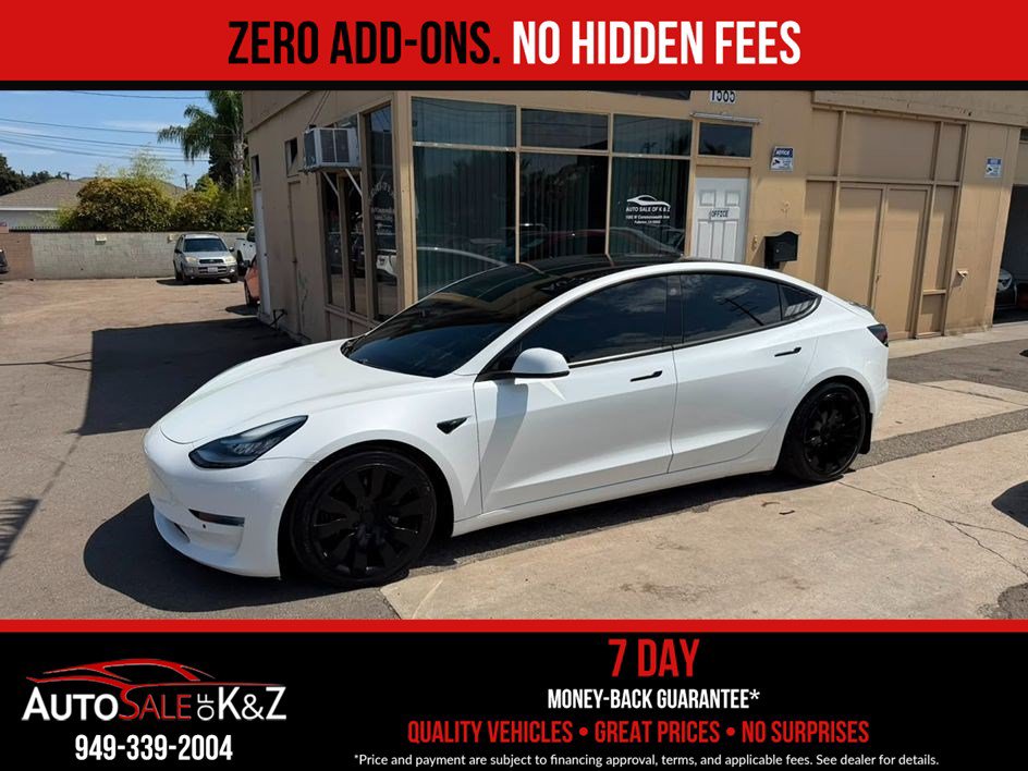 Used 2020 Tesla Model 3 Long Range AWD/4WD image 7