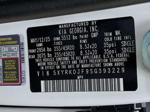 New 2025 Kia Sorento SX Prestige w/ Sage Leather Package image 36