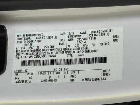 Used 2018 Ford F150 XL w/ XL Power Equipment Group RWD image 76