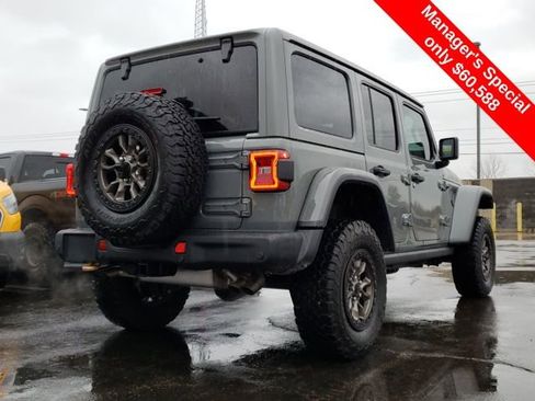 Used 2022 Jeep Wrangler Unlimited Rubicon w/ Trailer Tow Package AWD/4WD image 10