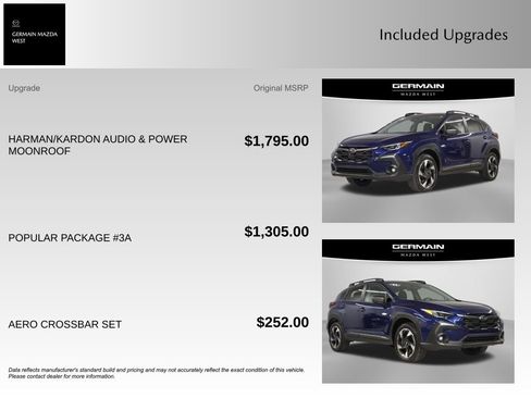 Used 2024 Subaru Crosstrek 2.5i Limited w/ Popular Package #3A image 11