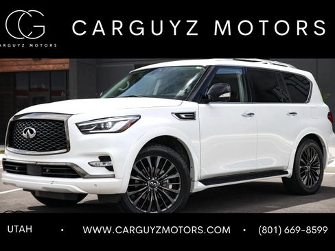 Used 2021 INFINITI QX80 Premium Select w/ All-Season Package AWD/4WD image 1