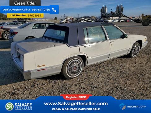 Used 1989 Cadillac De Ville Sedan image 4