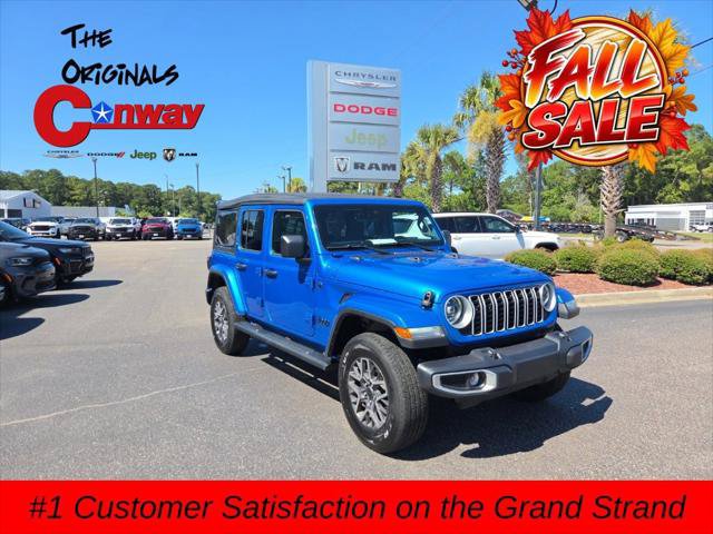 Certified 2025 Jeep Wrangler Unlimited Sahara AWD/4WD image 1