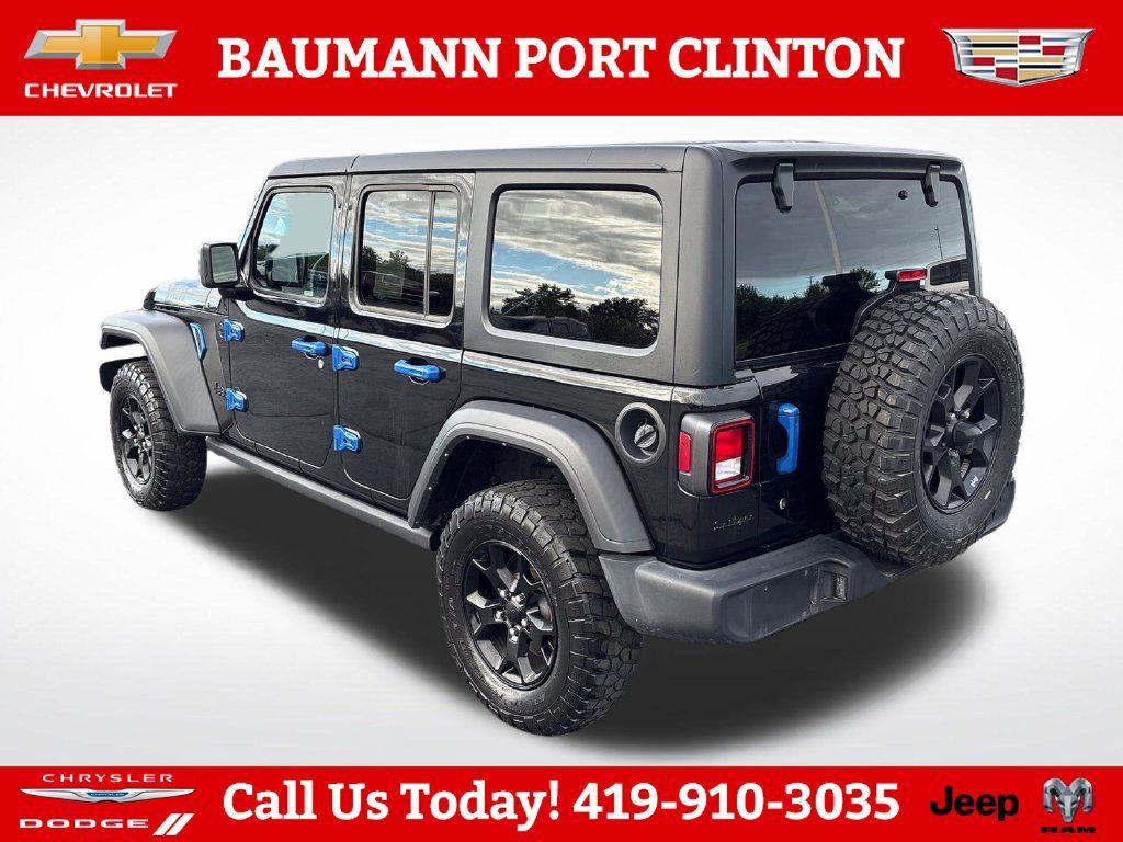 Used 2021 Jeep Wrangler Unlimited Sport AWD/4WD image 3