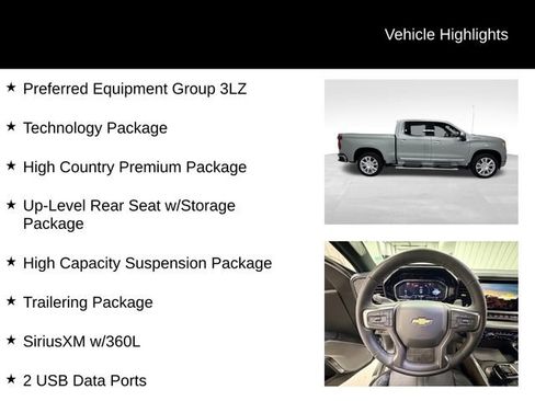 Used 2024 Chevrolet Silverado 1500 High Country w/ High Country Premium Package image 17