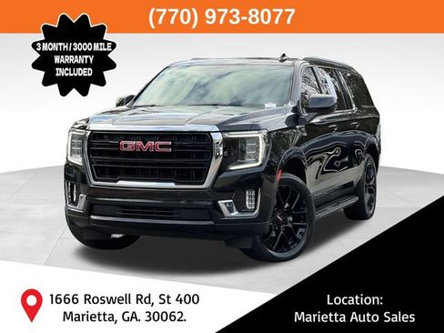 Used 2022 GMC Yukon XL SLE w/ Gmc Pro Safety Plus Package image 1