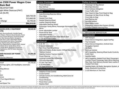 New 2026 RAM 2500 Power Wagon AWD/4WD image 37
