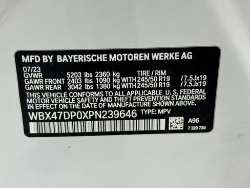 Used 2023 BMW X3 sDrive30i w/ Convenience Package w/ZPA RWD image 25