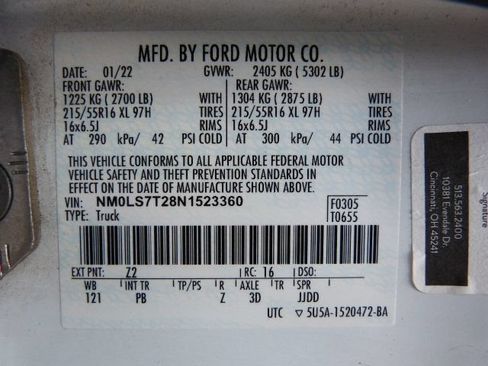 Used 2022 Ford Transit Connect XLT FWD image 39