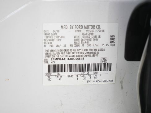 Used 2018 Ford Edge Sport w/ Equipment Group 401A image 28