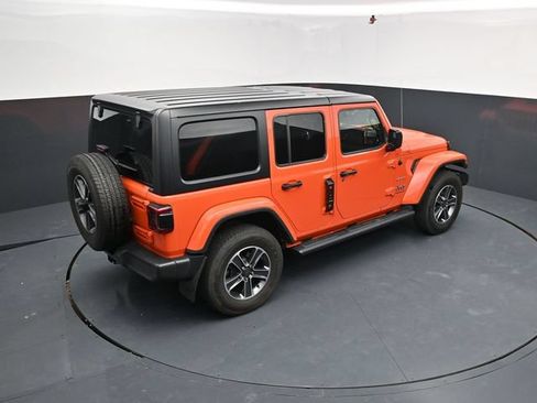 Used 2023 Jeep Wrangler Unlimited Sahara w/ LED Lighting Group AWD/4WD image 46