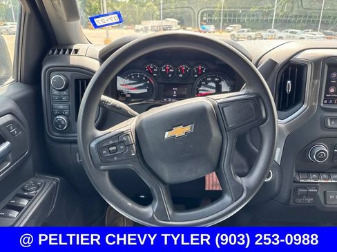 Used 2024 Chevrolet Silverado 1500 Custom w/ Turbomax Blackout Package AWD/4WD image 15
