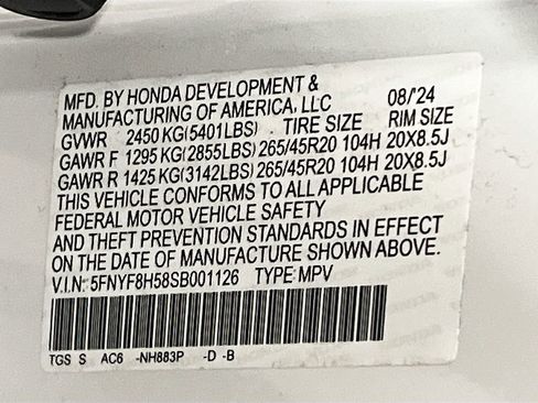 Used 2025 Honda Passport EX-L image 32