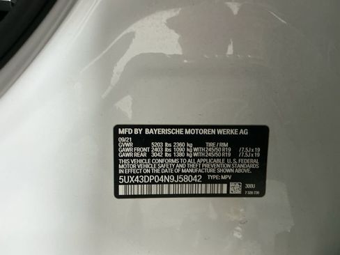 Used 2022 BMW X3 sDrive30i w/ Convenience Package image 36