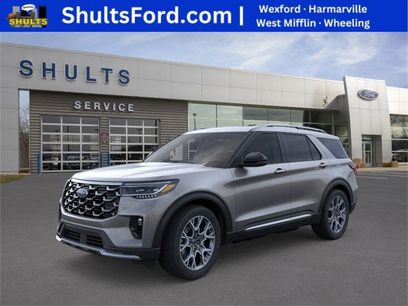New 2025 Ford Explorer Platinum