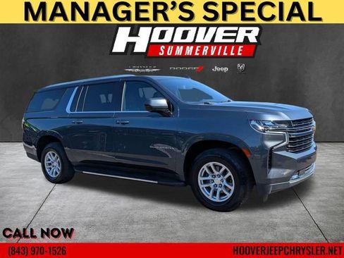 Used 2021 Chevrolet Suburban LT RWD image 1