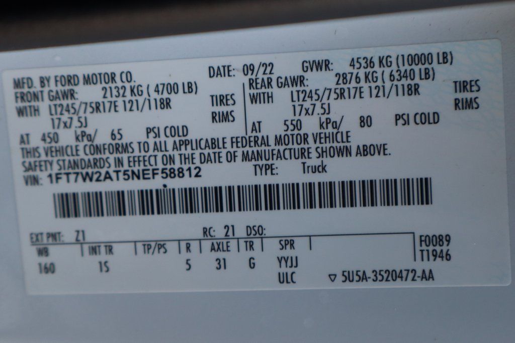 Used 2022 Ford F250 XL w/ Power Equipment Group RWD image 48