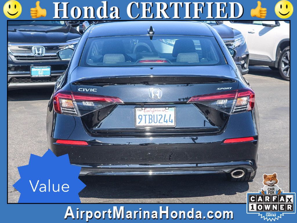 Certified 2025 Honda Civic Sport image 7