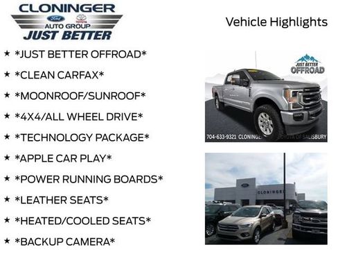 Used 2020 Ford F250 Platinum w/ FX4 Off-Road Package AWD/4WD image 3