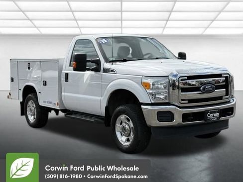 Used 2015 Ford F250 XLT w/ Snow Plow Prep Package AWD/4WD image 1