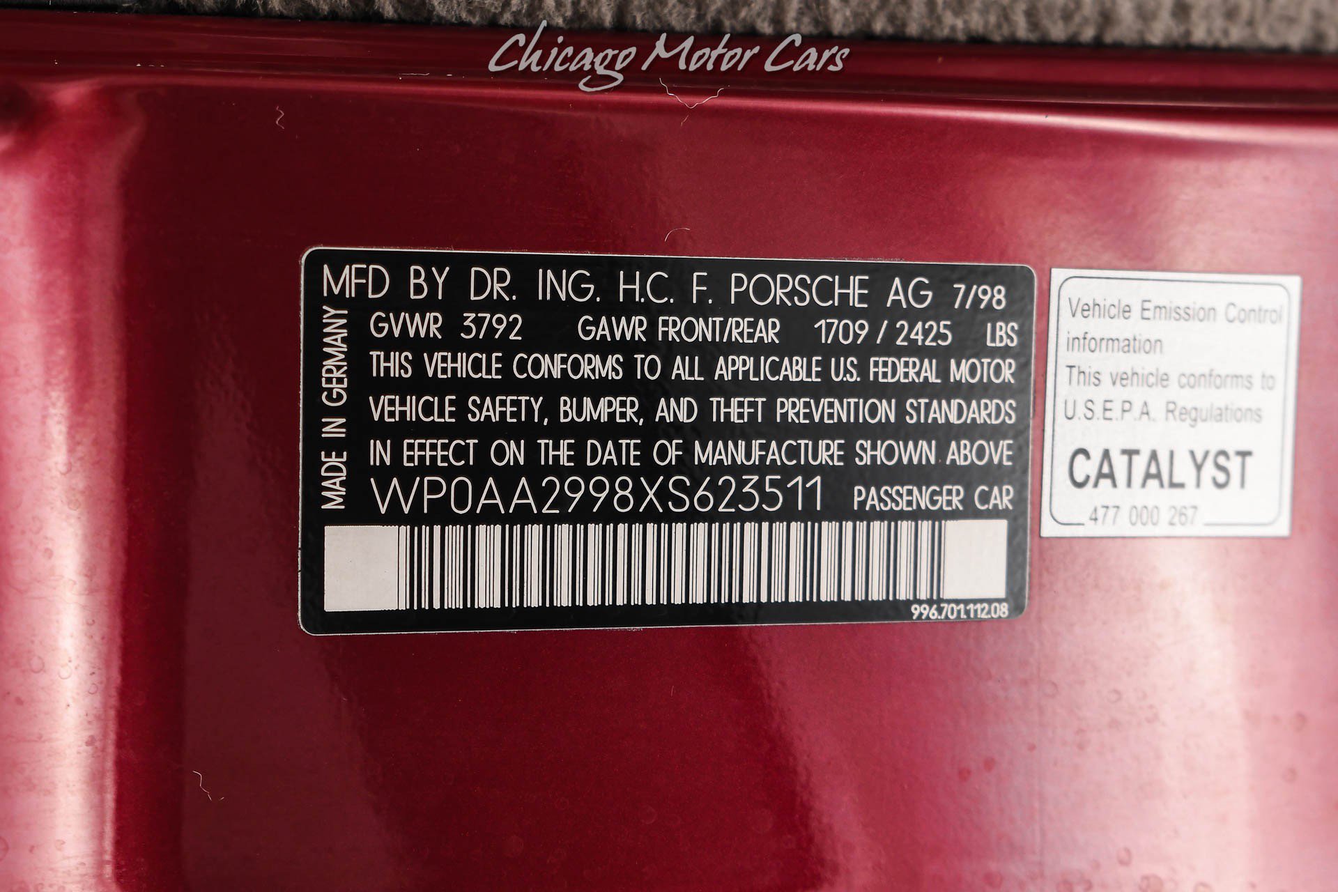 Used 1999 Porsche 911 GT3 RS image 45